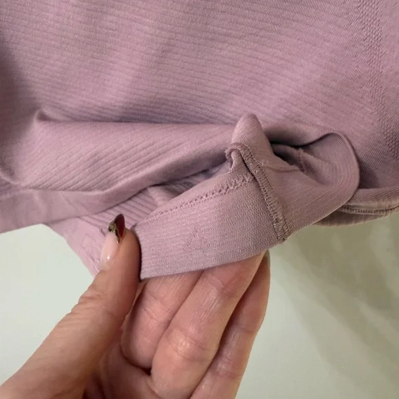Lululemon Swiftly Tech Mauve Crop Top Size 4 - Picture 5 of 5